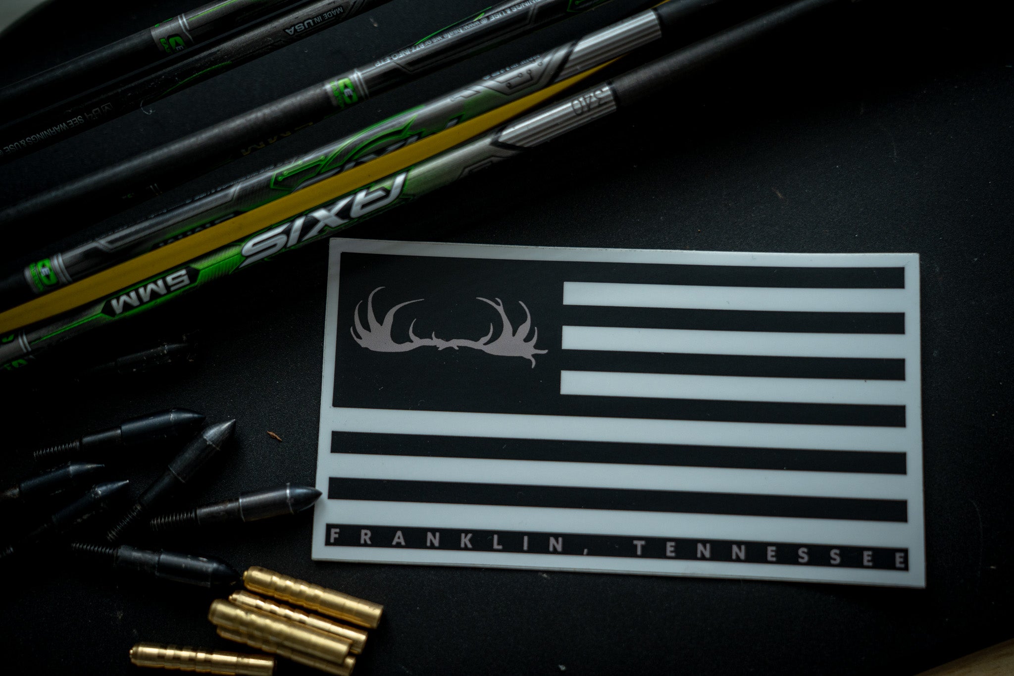 Thlete - American Flag Decal