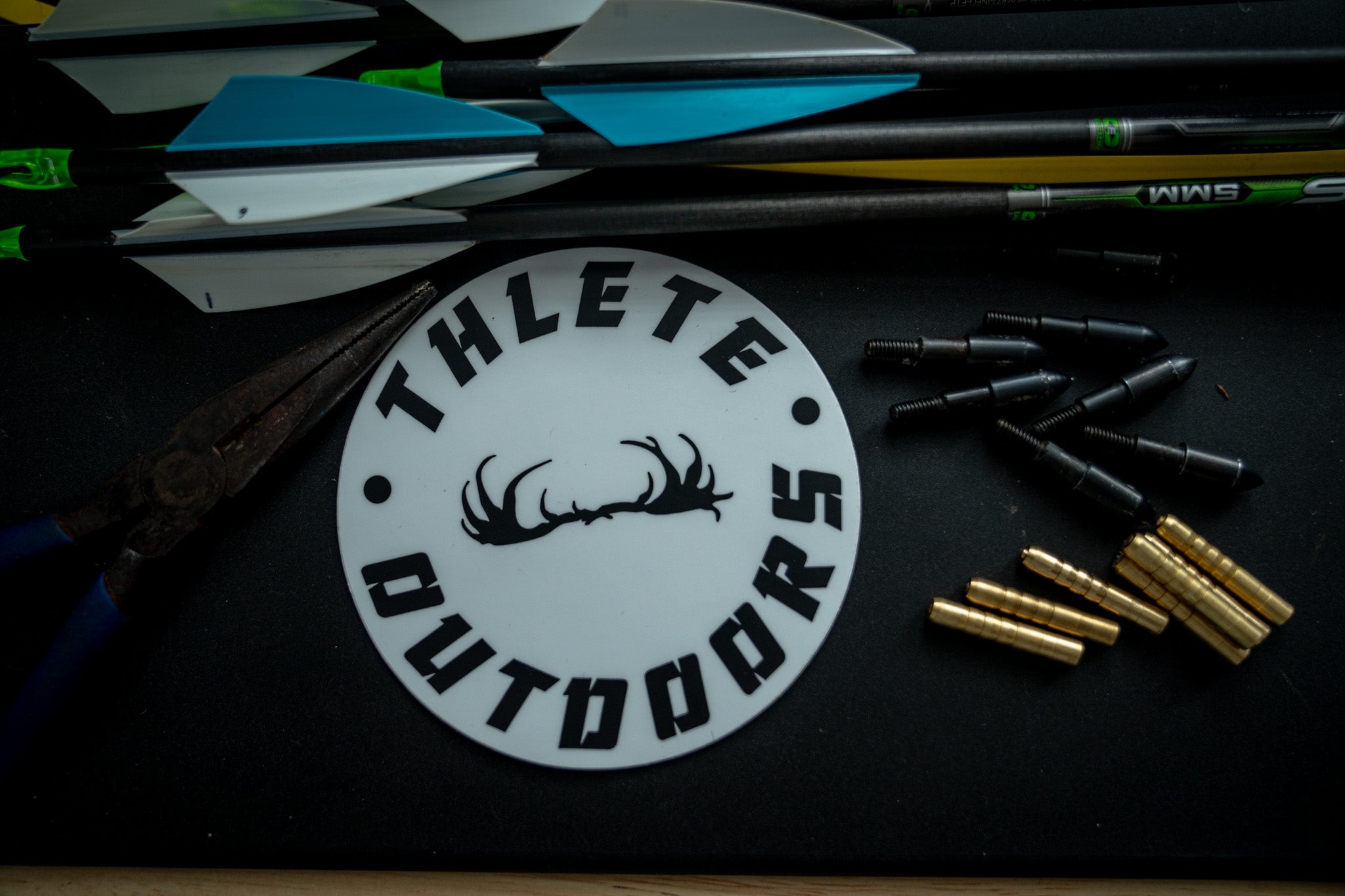 Thlete Outdoors Round Decal